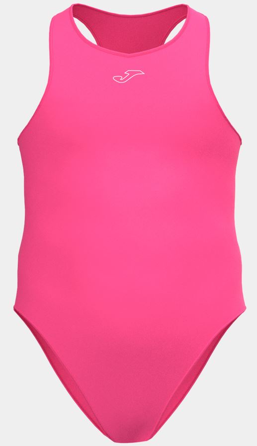 Girls Splash Swimsuit Fluor-Pink 4Xs