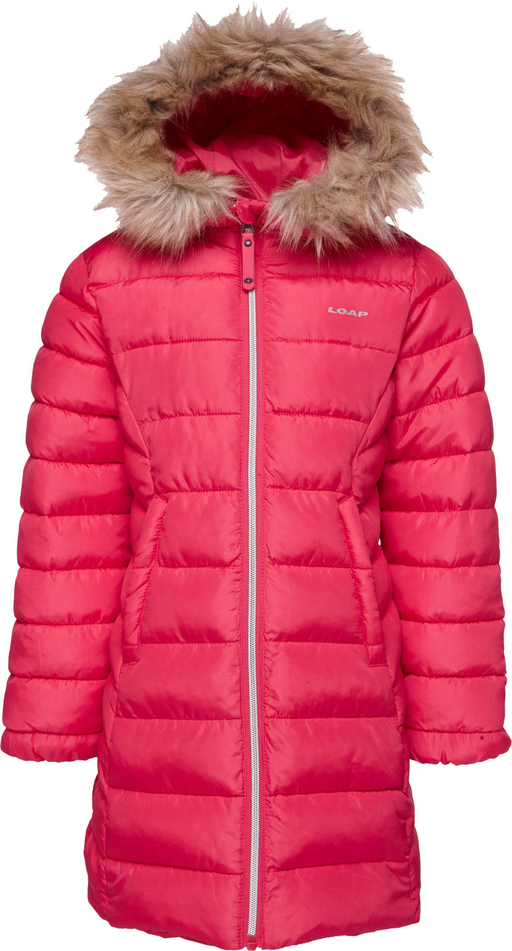 Girls Winter Coat Loap Indala Pink 122-128