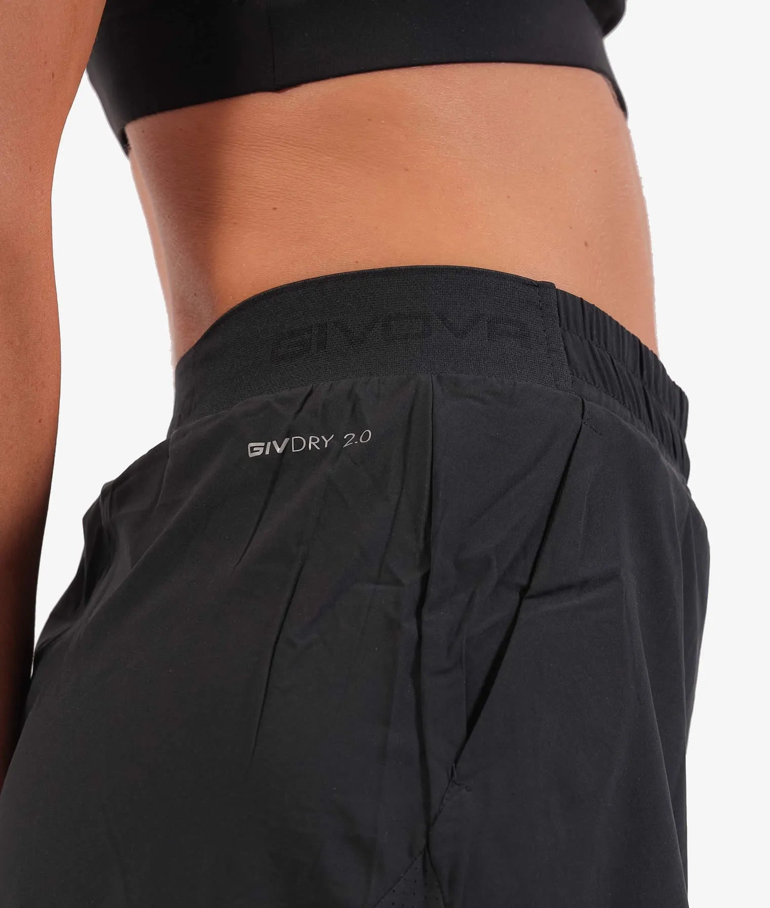 Women's sports skirt givova padel fitness black m