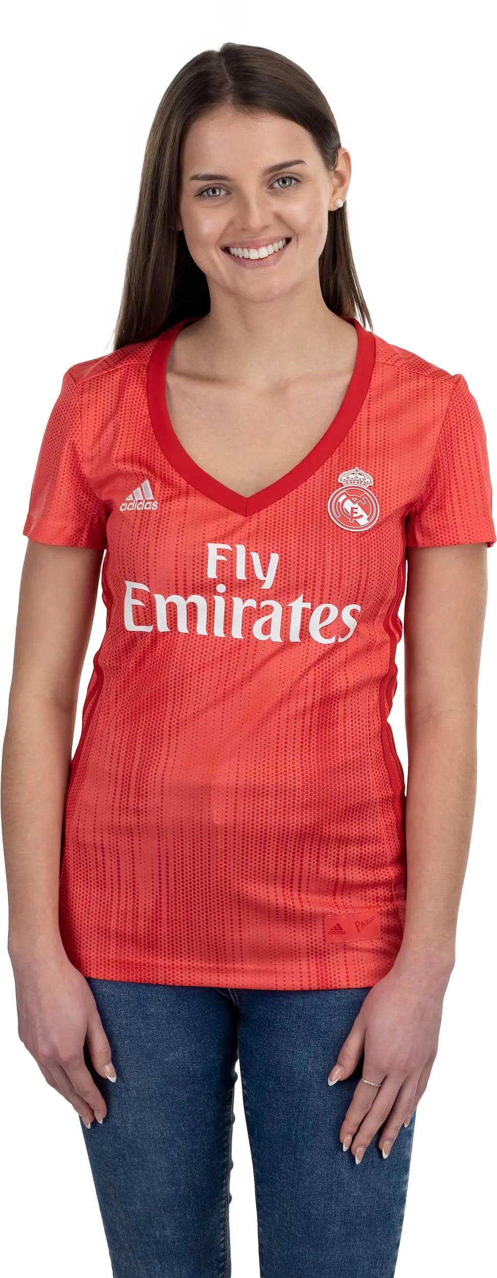 Adidas Real Madrid Ladies T -Shirt L - Esportivo e respirável