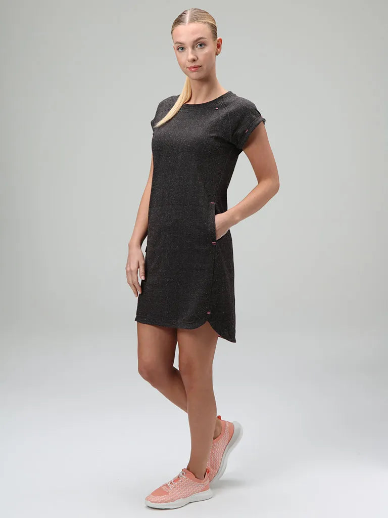 Elegantné čierne dámske šaty od Loap Eduska - veľkosť m