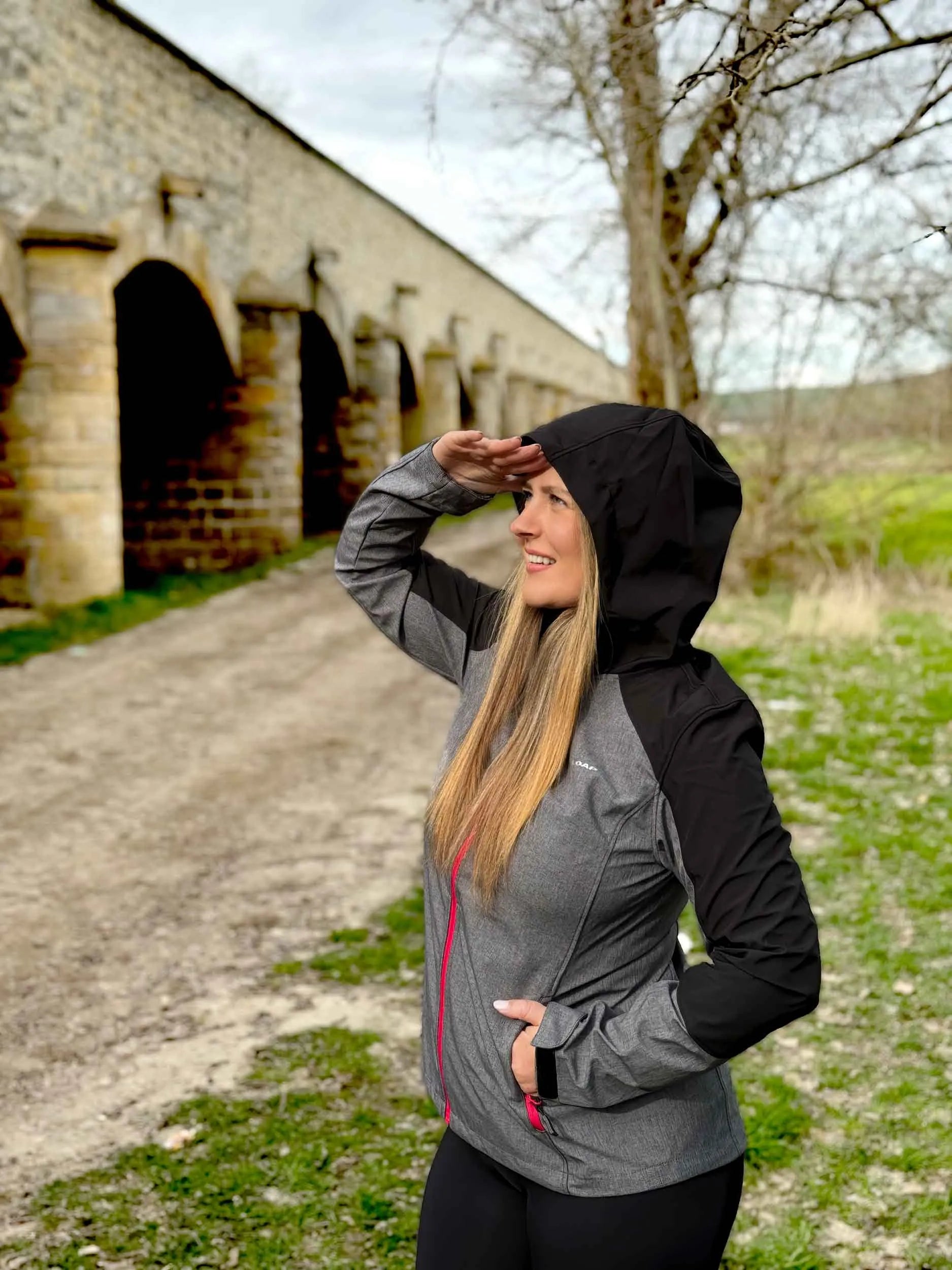 Dámská bunda pro měkké shell loap laana ladana gry-blk xl