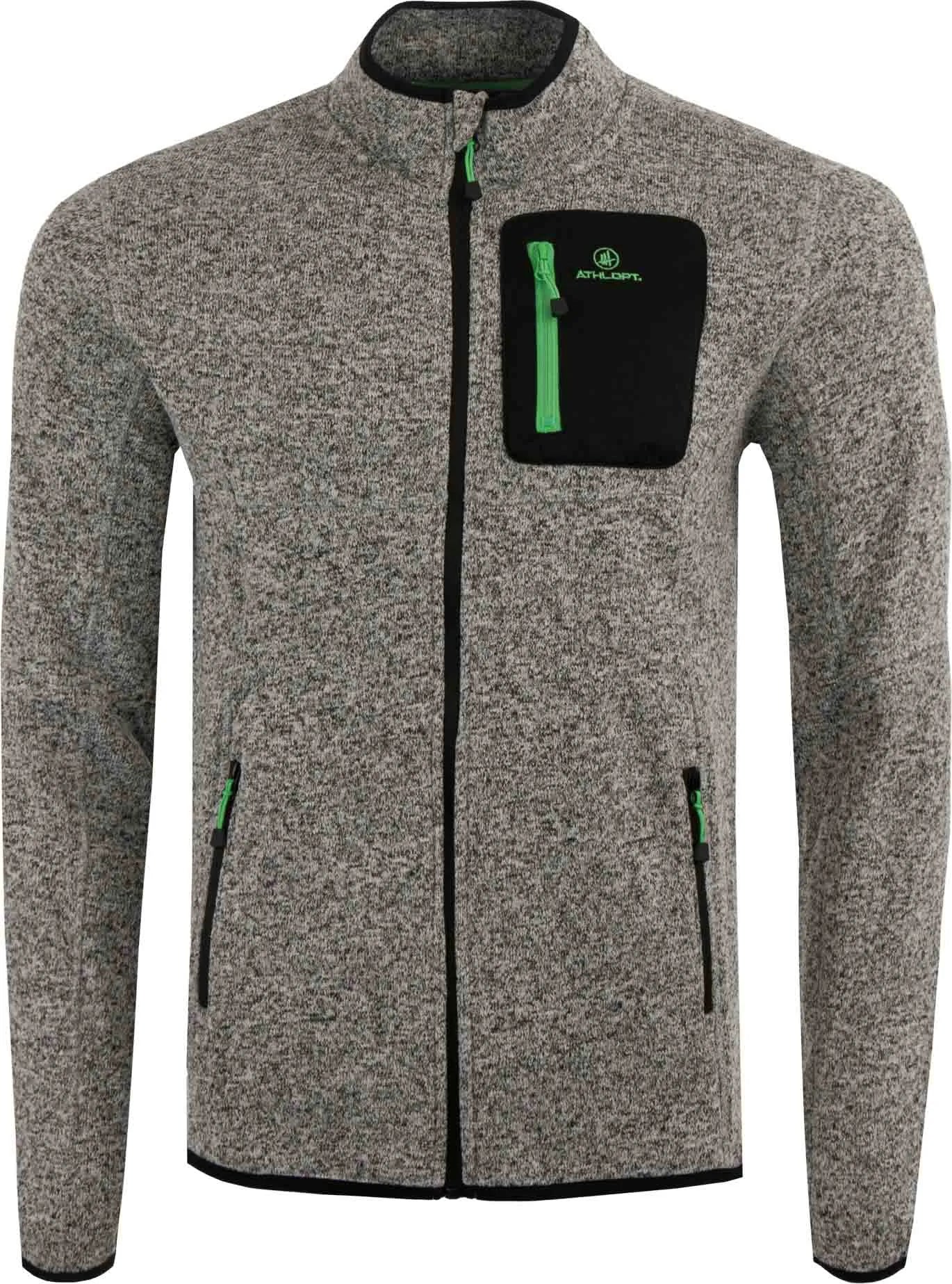 Heren Sweater Athl. DPT Cobra - Black Melange, velikost l