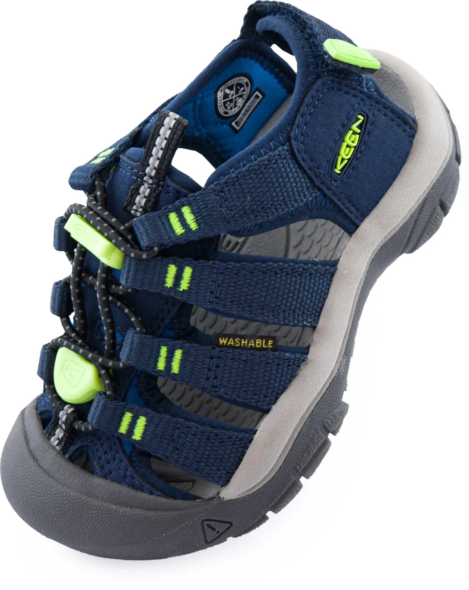Keen jr newport boundless naval academy/evening primrose blue 27-28