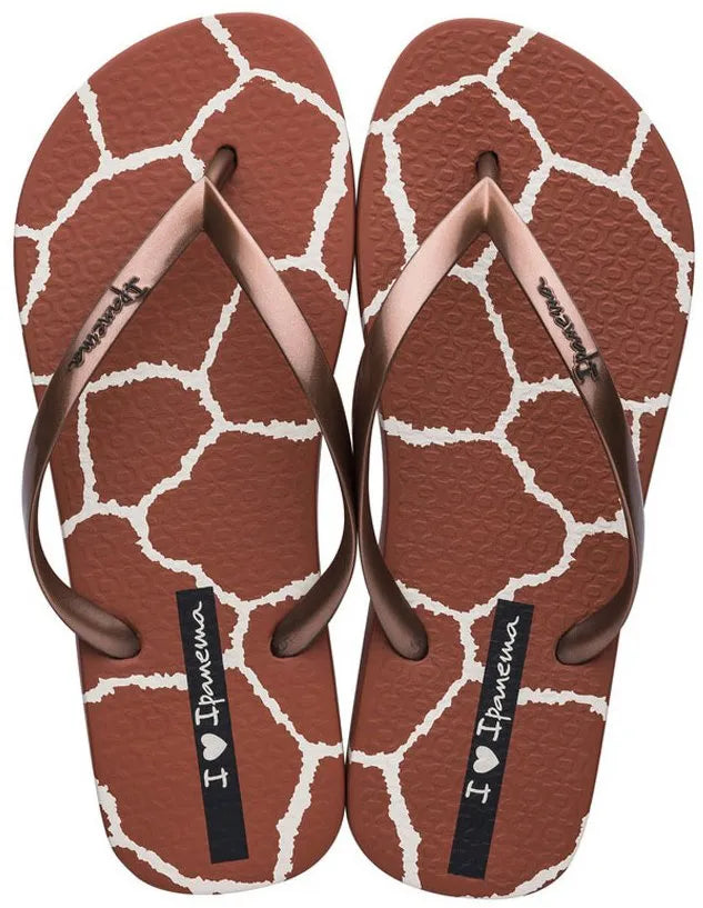 Dames pantofle ipenama bruin 40