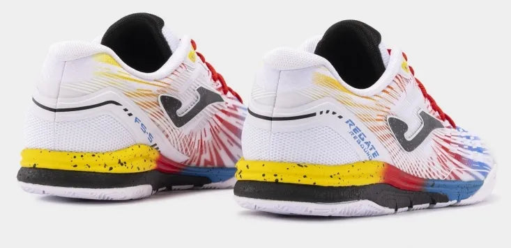 Indendørs sko Joma Regate Rebound 2476 White Red Indoor White 43