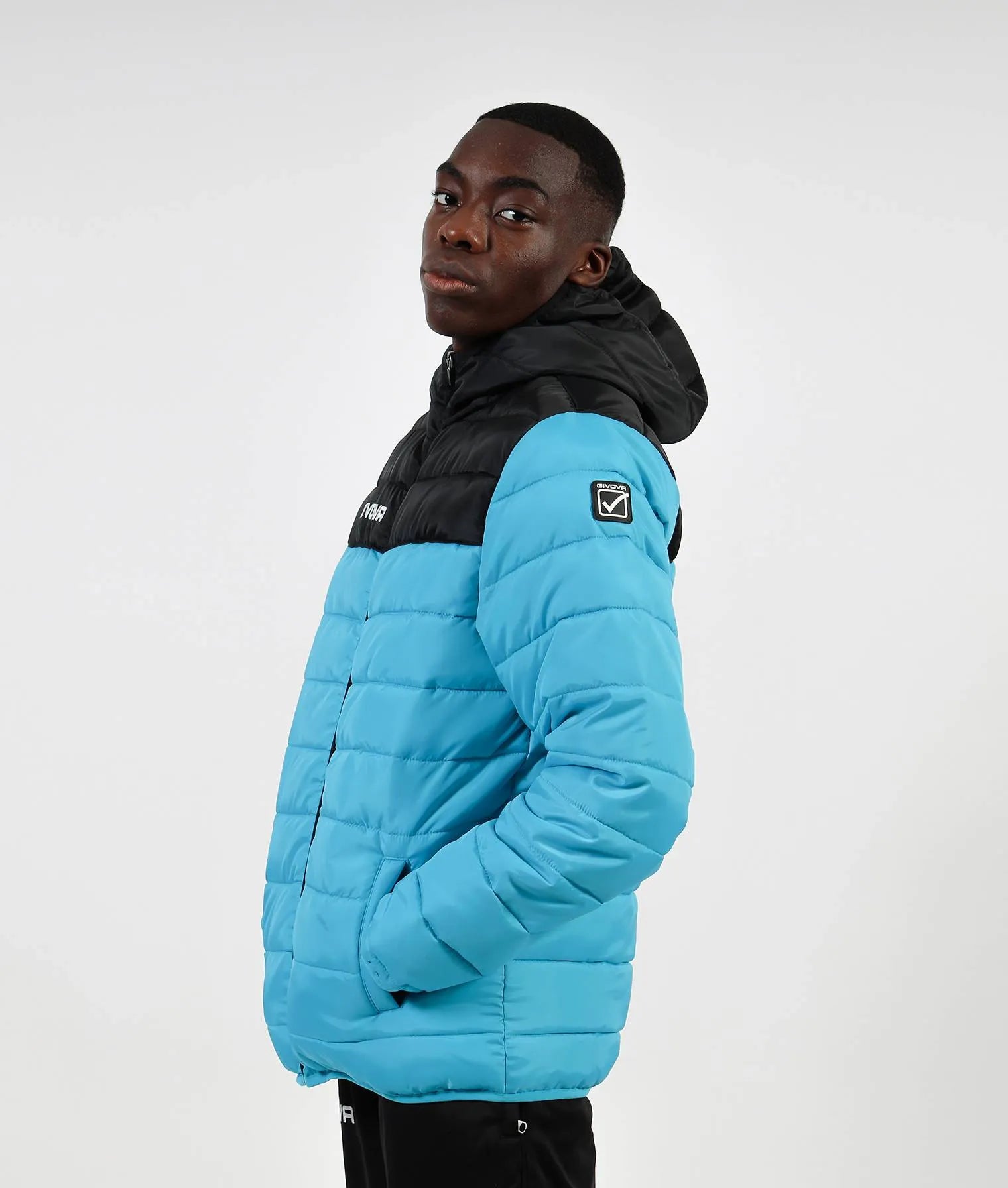 Sport Unisex Jacke Givova Jacke Oslo Turquoise M.