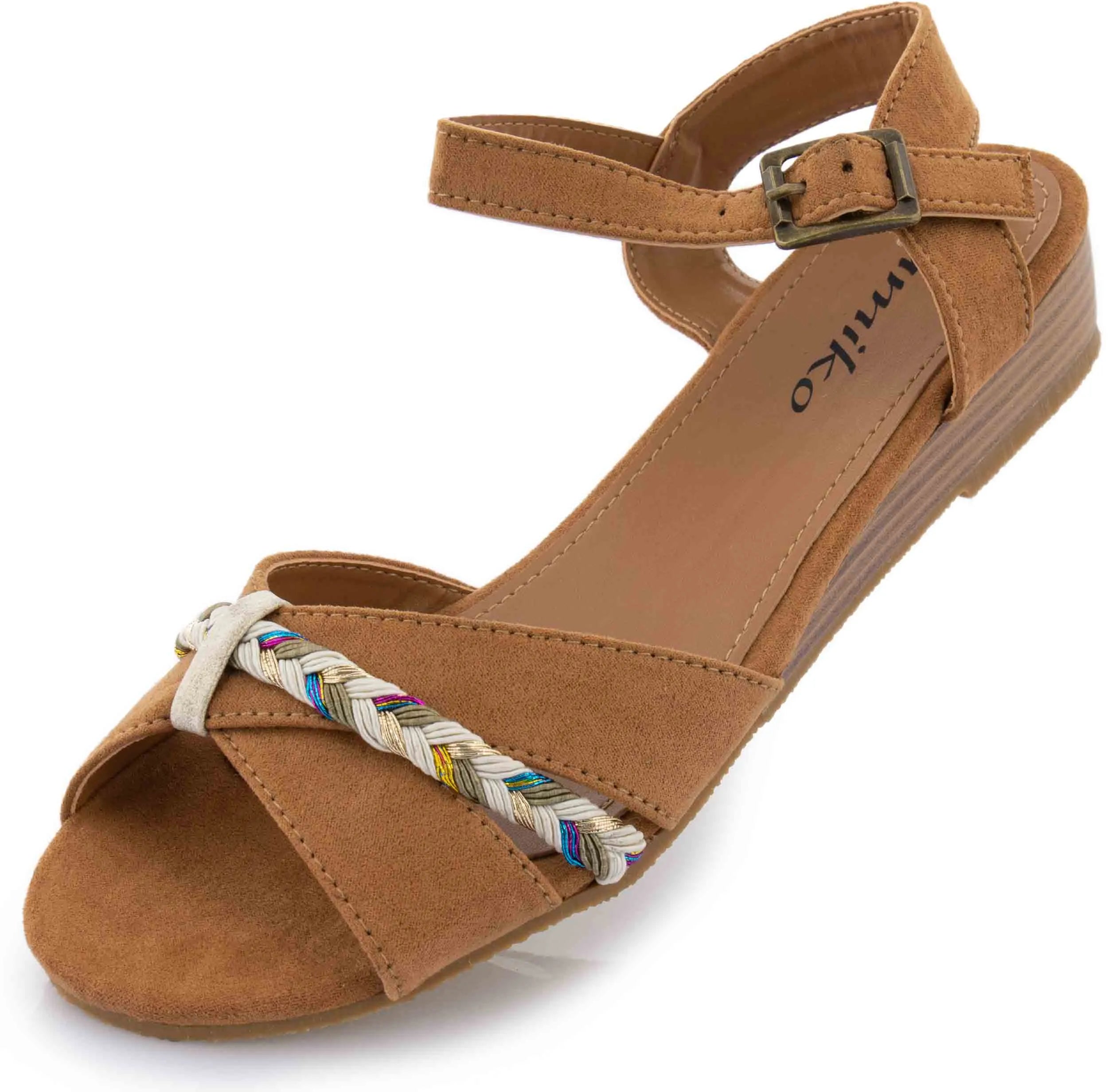 Women's summer shoes tamiko brown 40