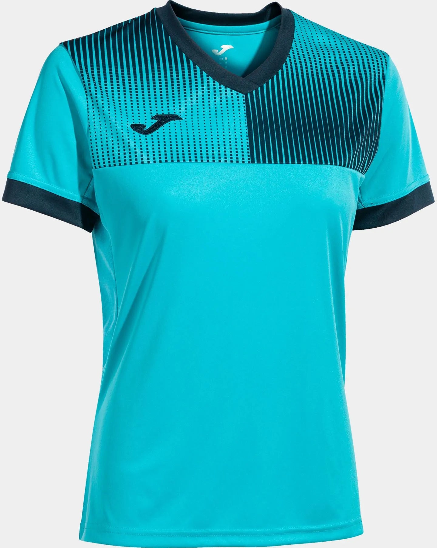 Dámské tričko Joma Eco Supernova fluor Turq-Navy, S