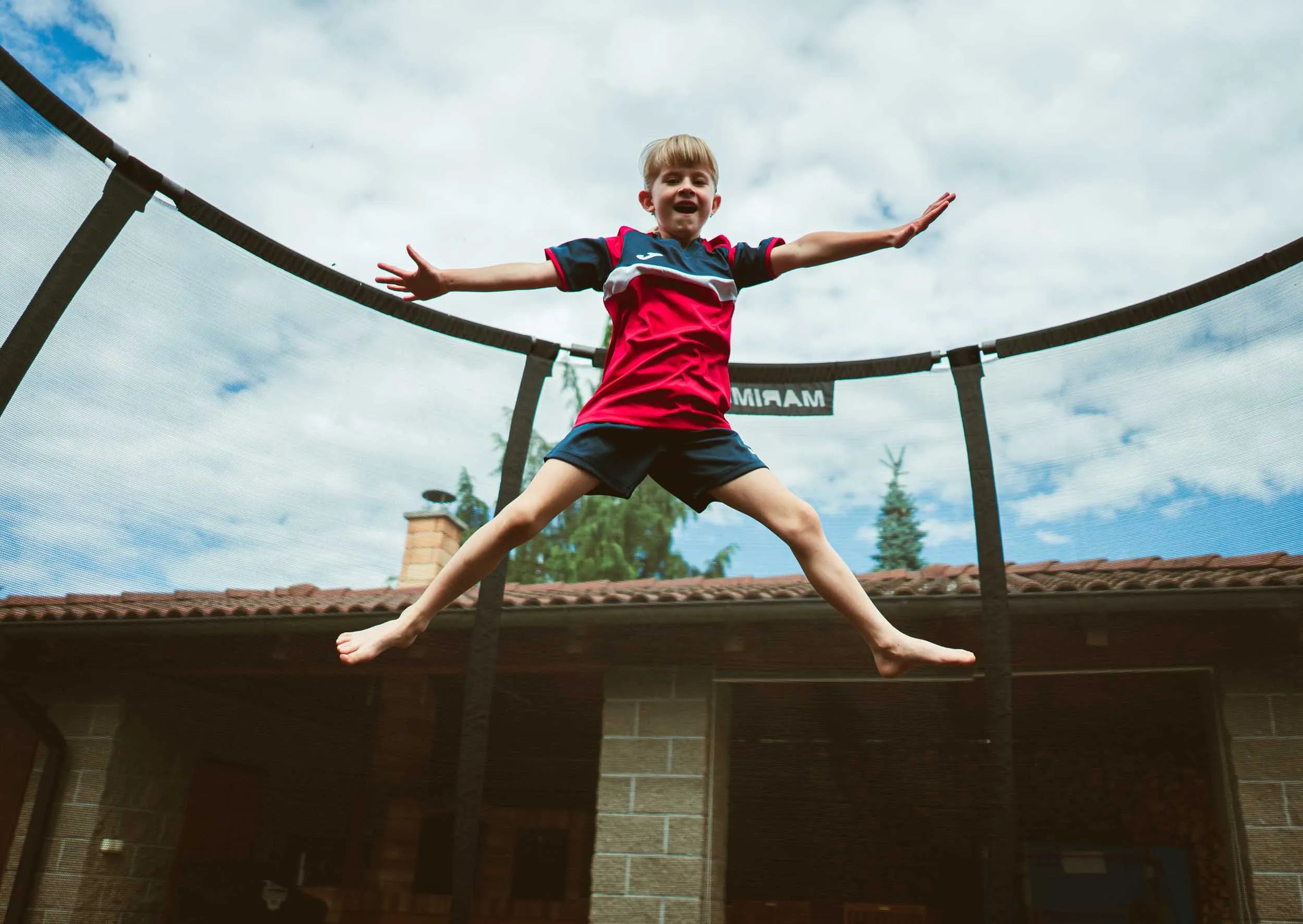 Sportset Joma Danubio III Rood-Marinerood 3xl