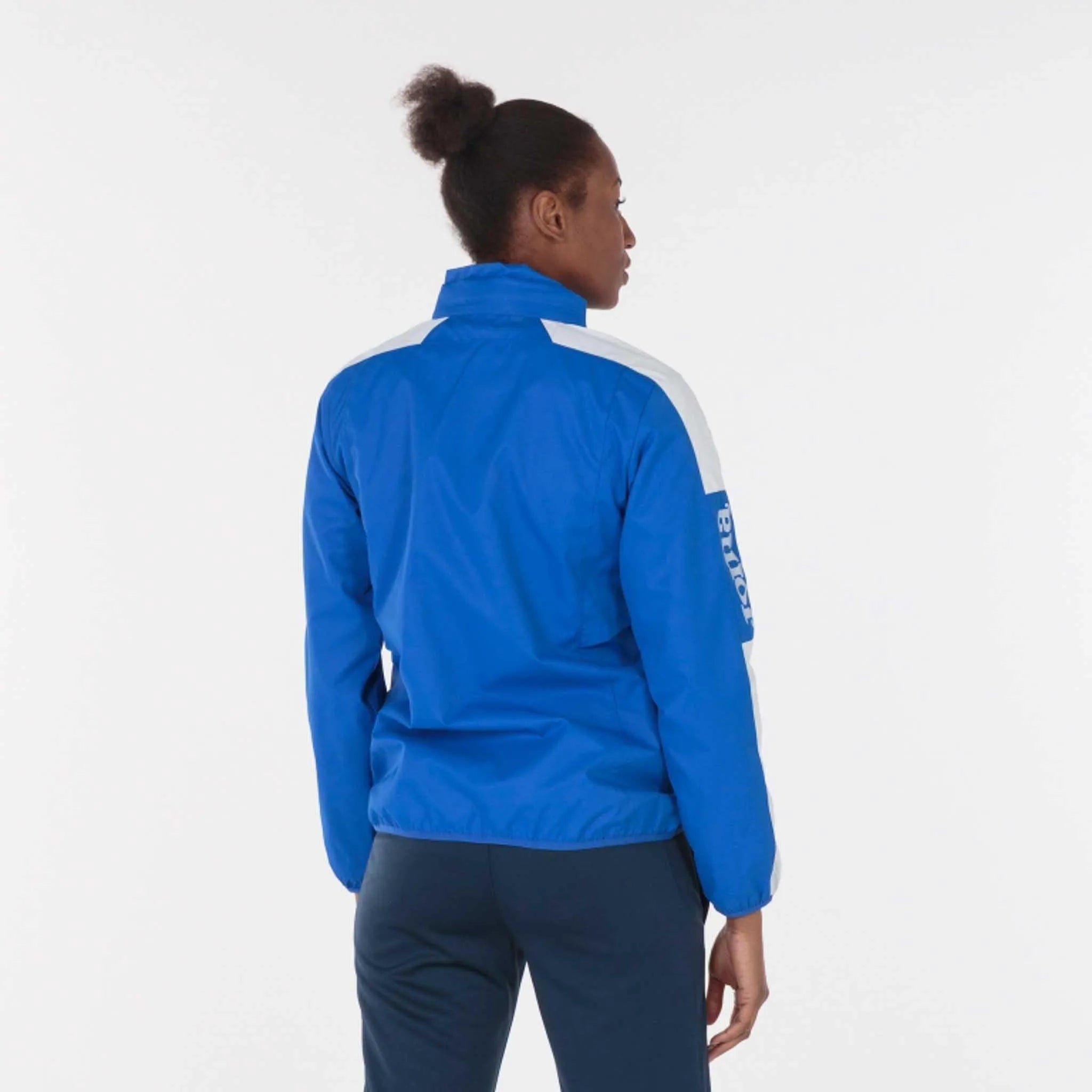 Giacca da donna Joma Rainjacket Champion Ship IV Royal Blue 2xs