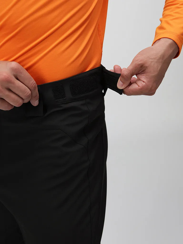 Pánské softshell kalhoty loap lupen černé s