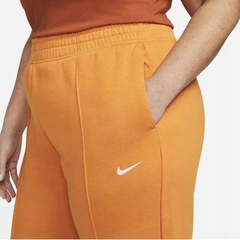 Frauen -Jogginghose Nike Fleece Jogginghose Orange (Plus Größe) 1x