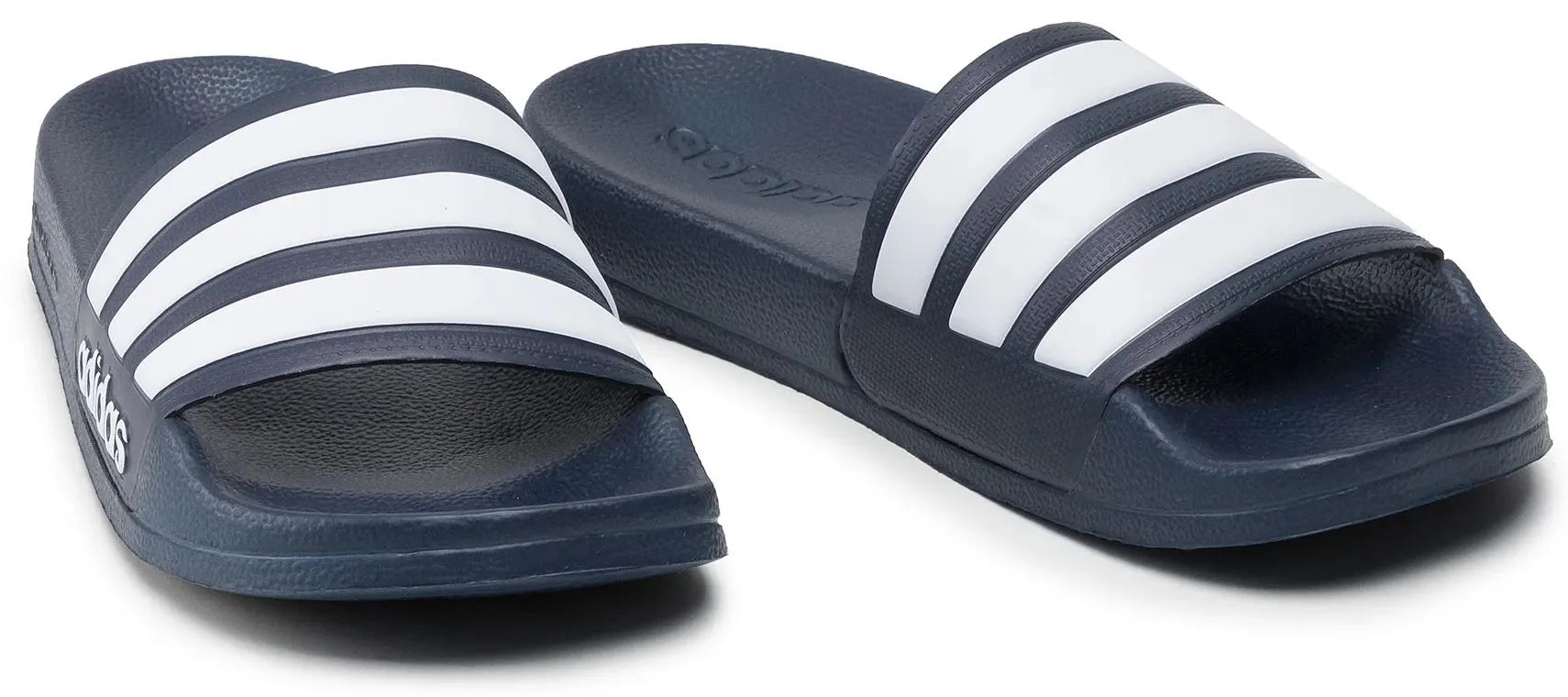 Pantofole adidas unisex adiletten core blu nero 40.5