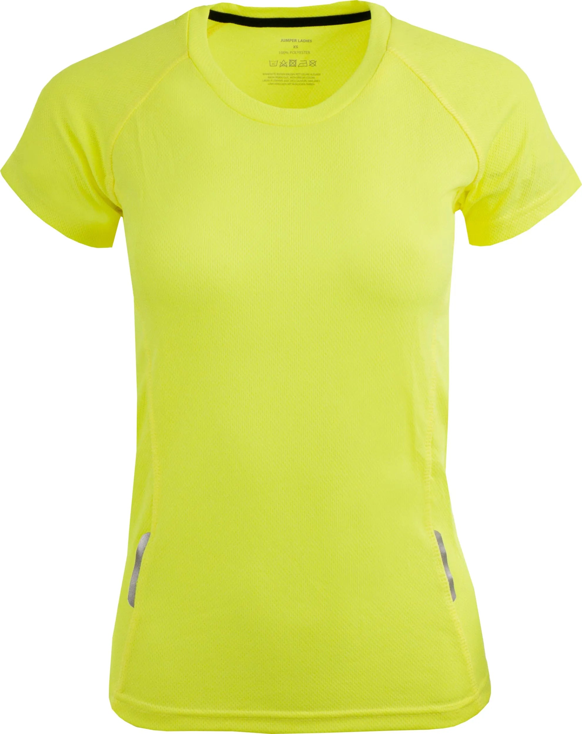 Sports t-shirt jumper ladies yellow m