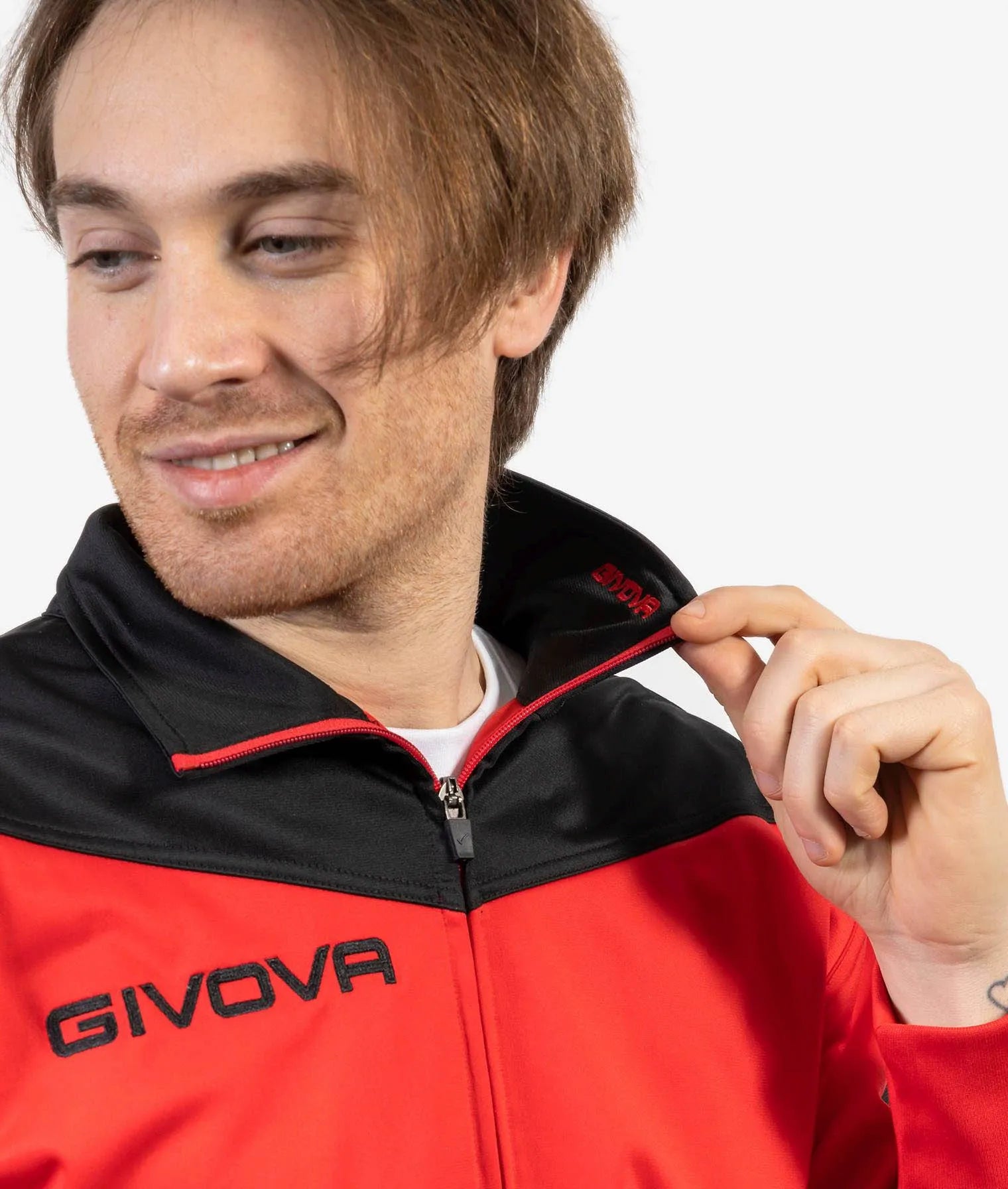 Sports Set Givova Roma Red-Black 4xl
