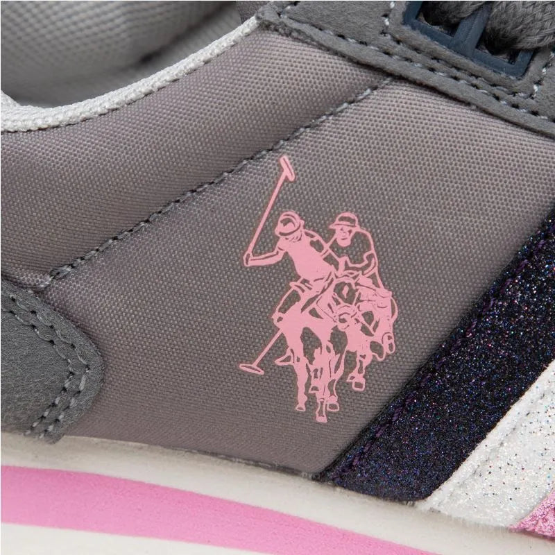 Grå U.S. Polo Assn. Damer sneakers størrelse 40