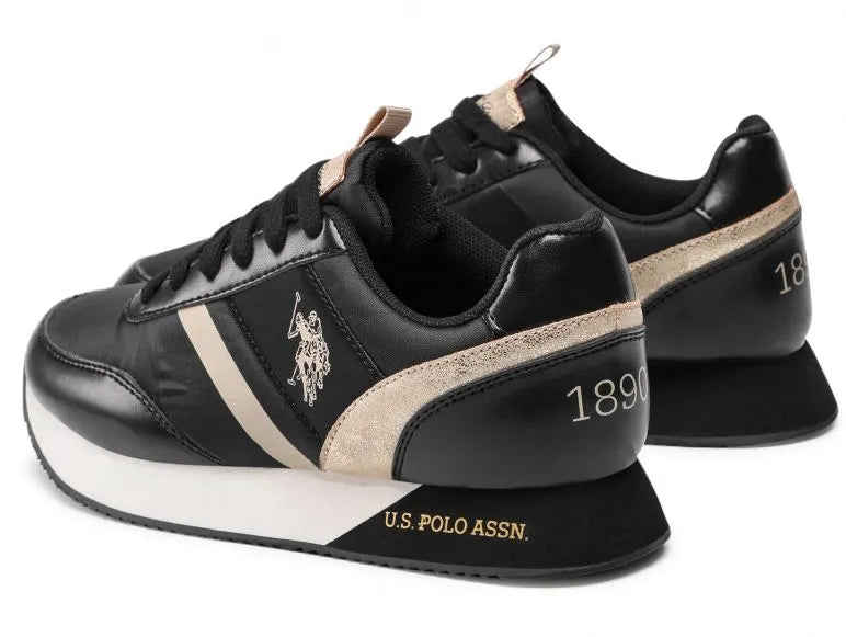 U.S. Polo Assn. Damer sneakers sort størrelse 37