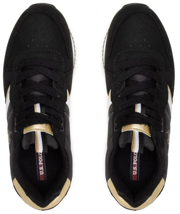 Ladies Sneakers US Polo Assn. Schwarze Größe 36