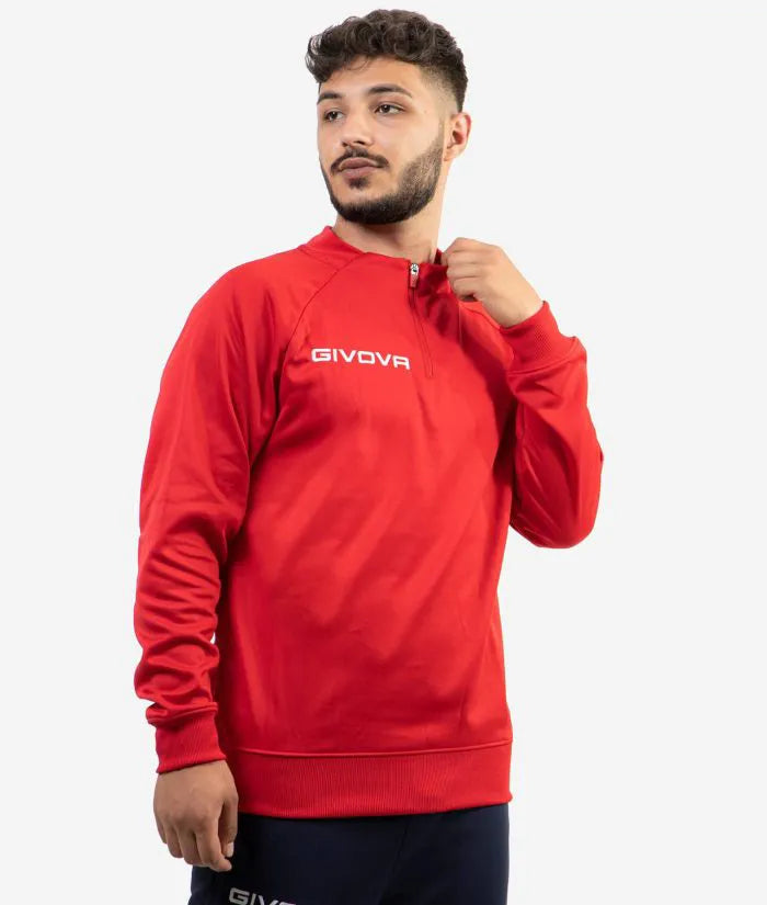 Sport sweatshirt givova maglia tecnica rood 3xl