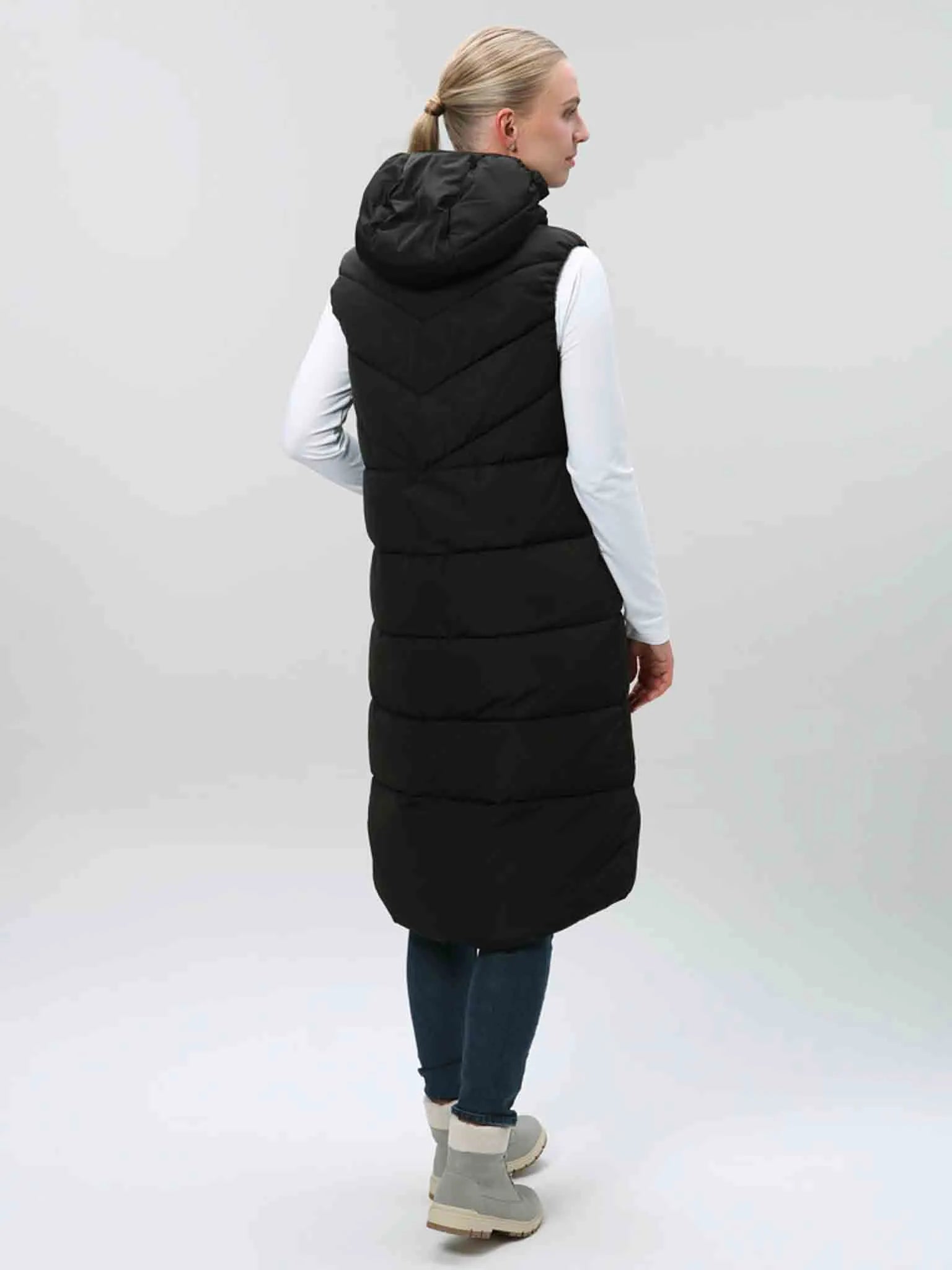 Women's vest loap tanja black m