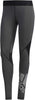 Women's Leggings Adidas Alphaskin Long Heathered Badge Grey, S