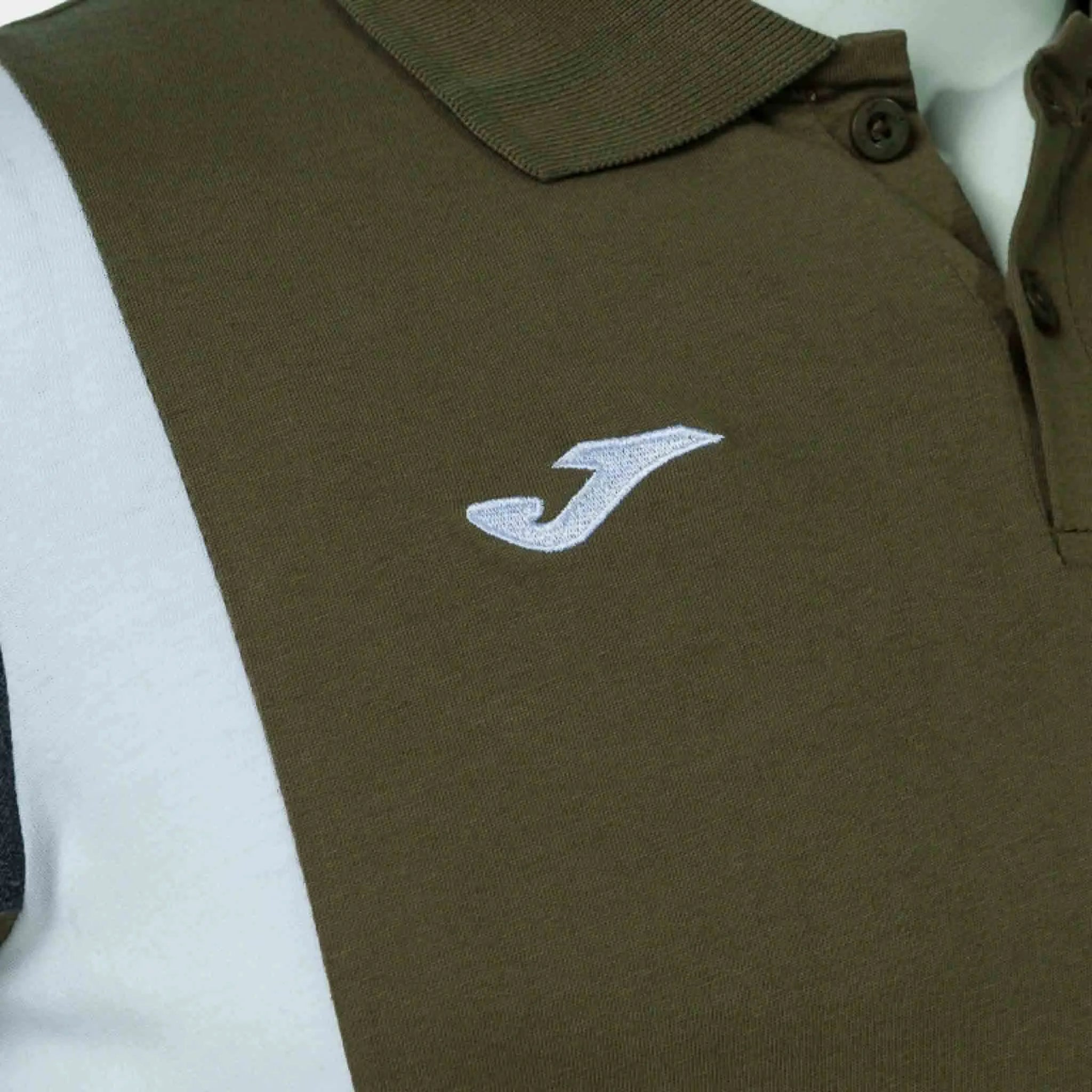 Sport T-shirt Joma Sleeve Polo Khaki Khaki XL
