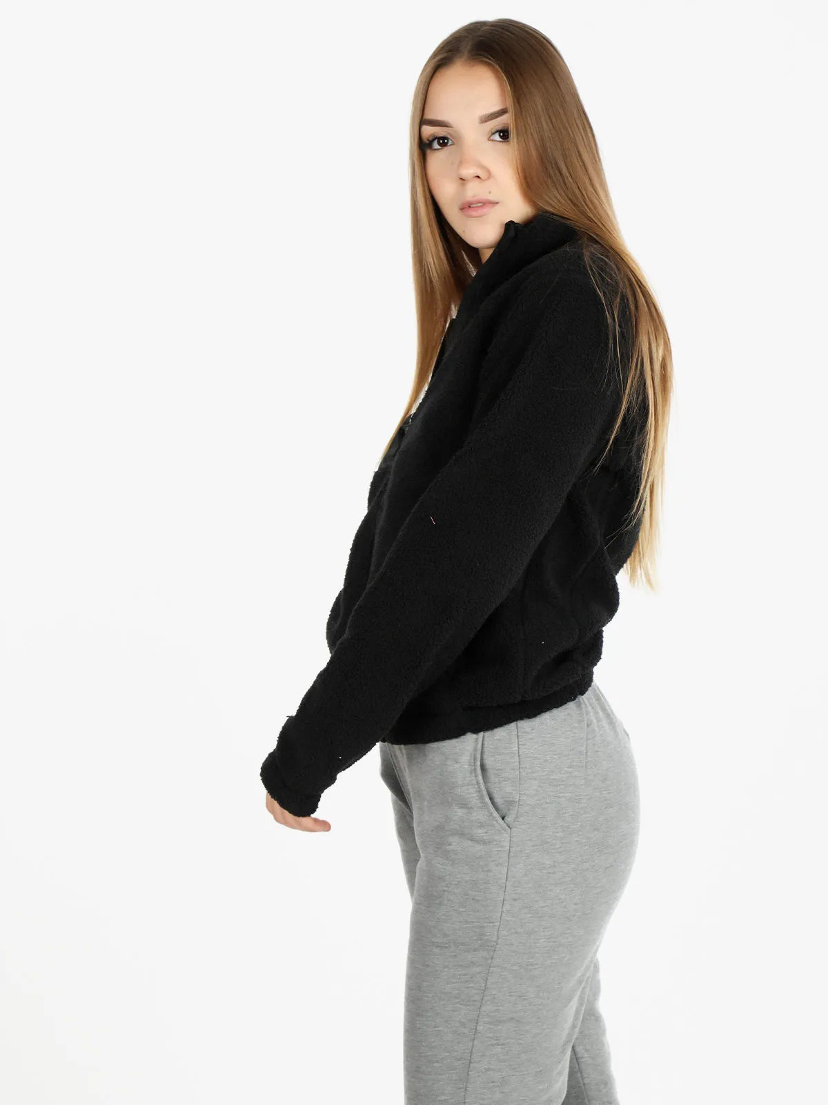 Měkké dámy mikiny Softy Black M - Comfort & Warmte