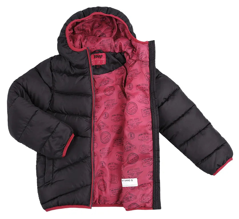 Dziewczęce bochenek bochenka ciemnoszare 112-116 - ciepłe i trwałe