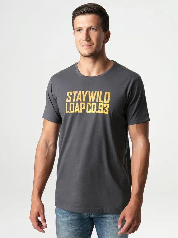 Men's t-shirt loap benny grey l