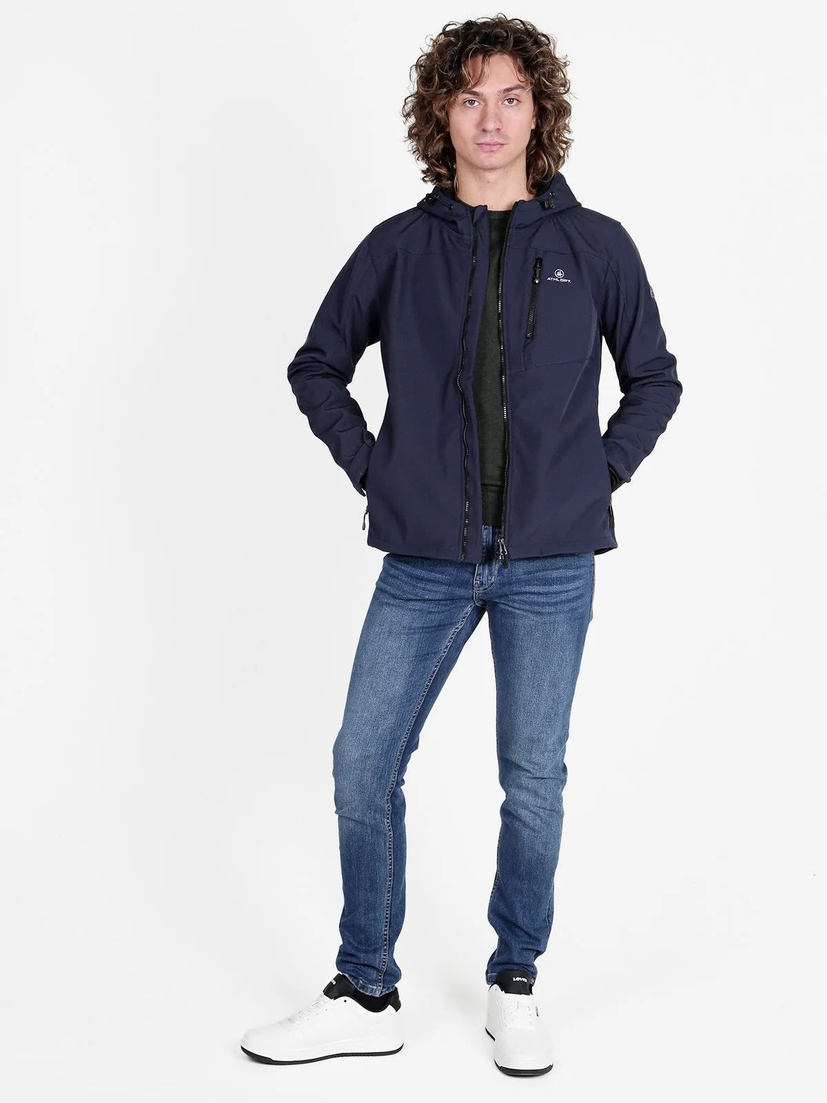 Softshell maschi Jack Athl. Dpt Hermes Night Blue, XL