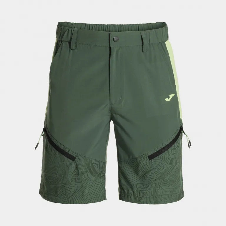 Pantaloncini sportivi joma mistico bermuda verde verde l
