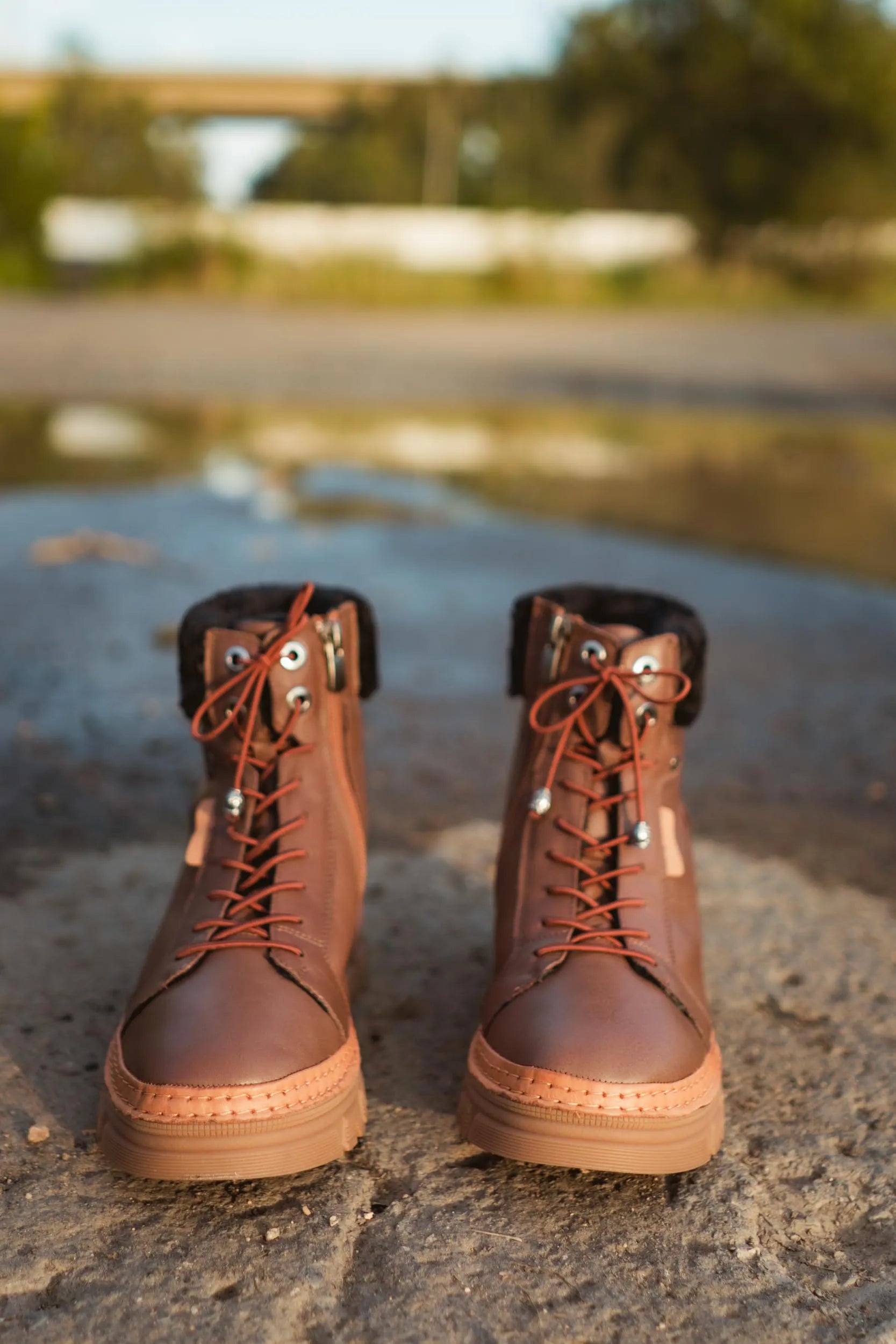 Winterlaarzen Dames Nell 207 Praline - Warm & Waterdicht