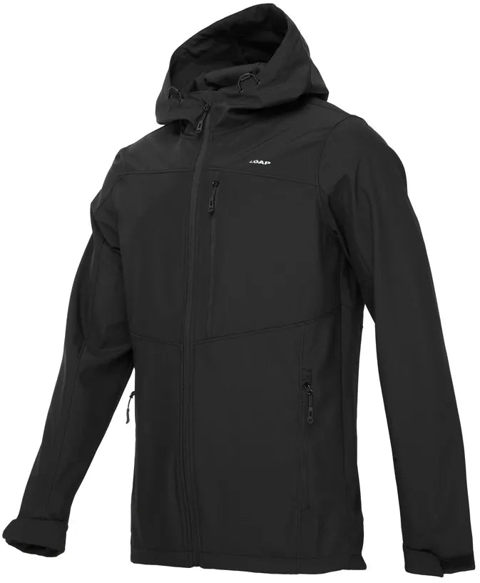 Sacou softshell pentru bărbați LAAF LADAN BLK M - VÂNZĂRI ȘI REPILABIL