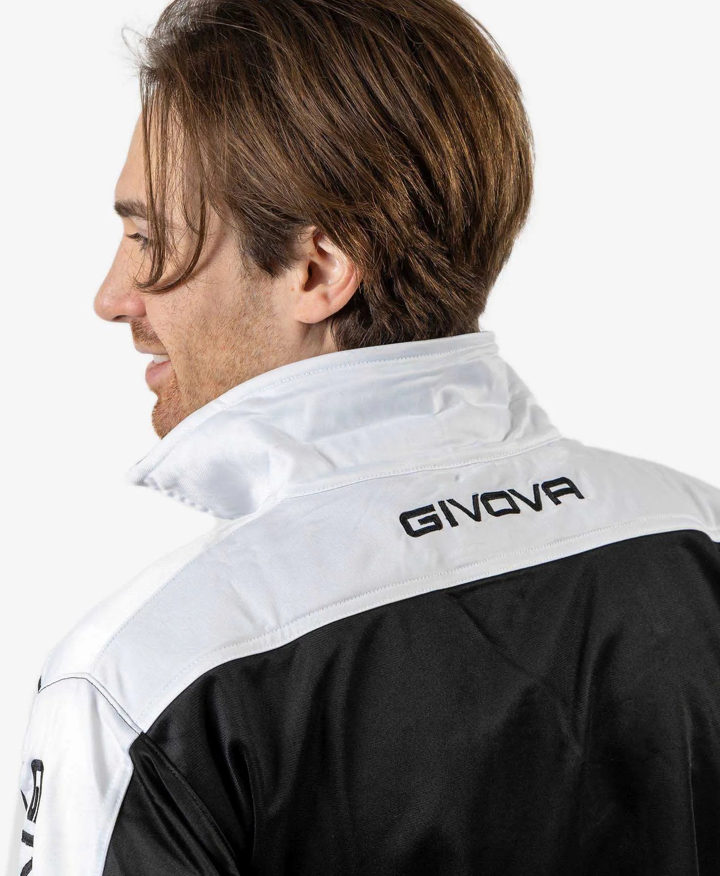 Sport Set Givova Roma Black-White Black XL
