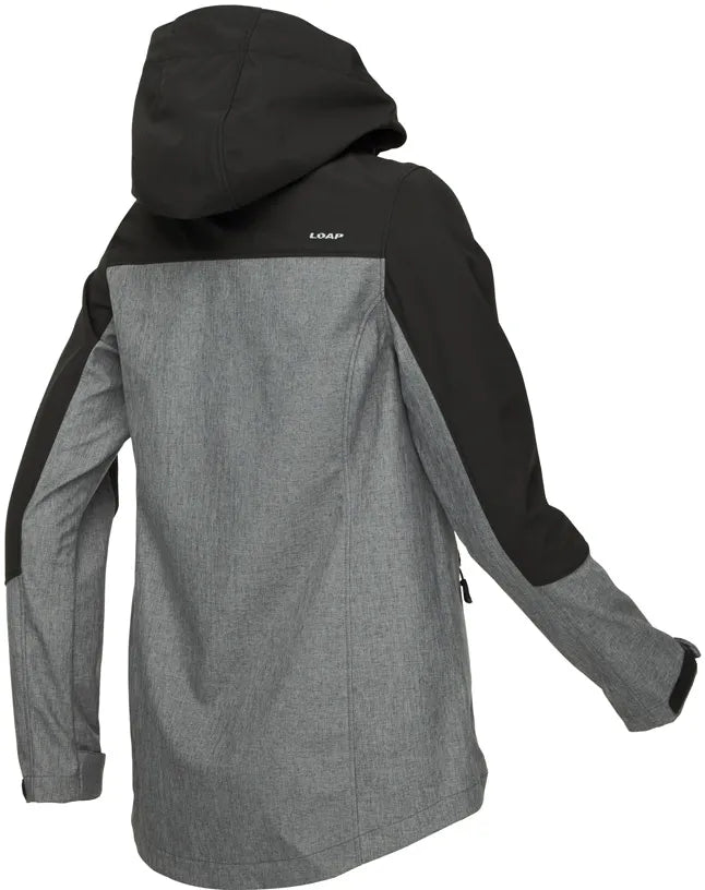 Dámská softshell bunda Loap Ladana gry-blk, s