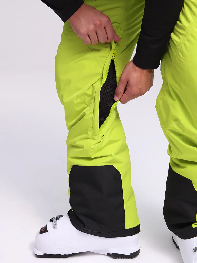 Pantaloni da sci maschile impermeabile pagnotta Orix L - traspirante e caldo