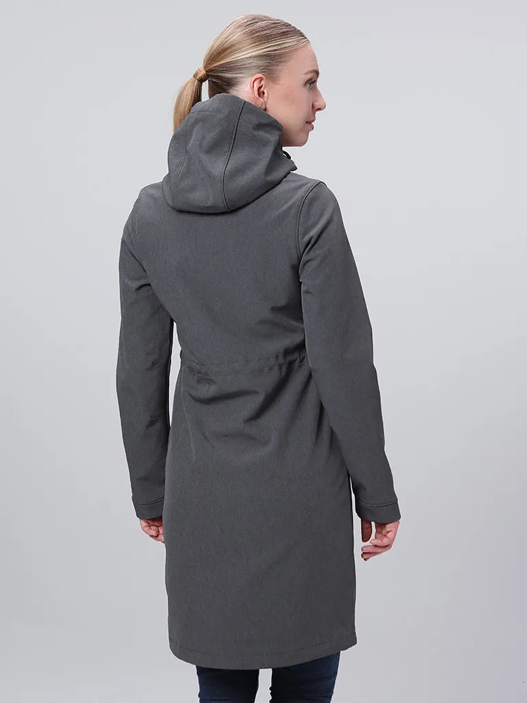 Women's softshell coat loap lunara dark gray l