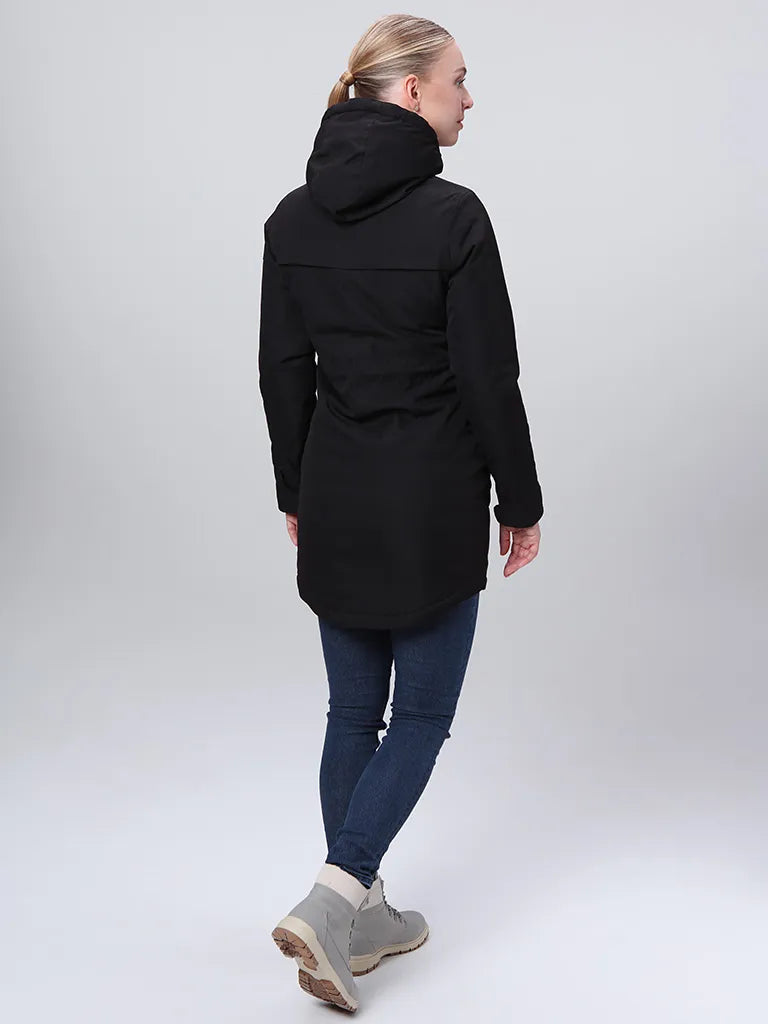 Damesjas loap Nabella zwart XS