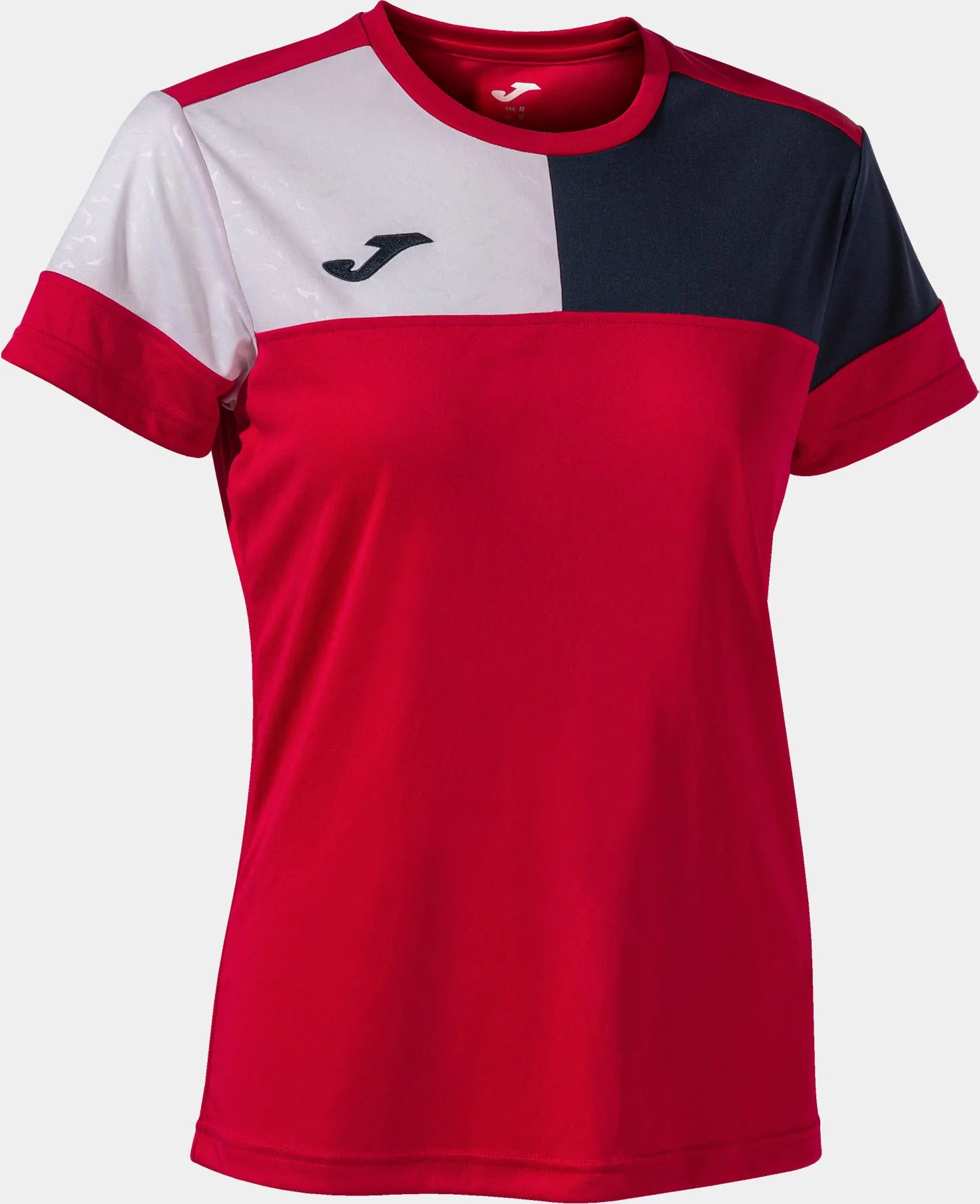 T-shirt pour femmes Joma Camiseta Manga Red-Navy, XS