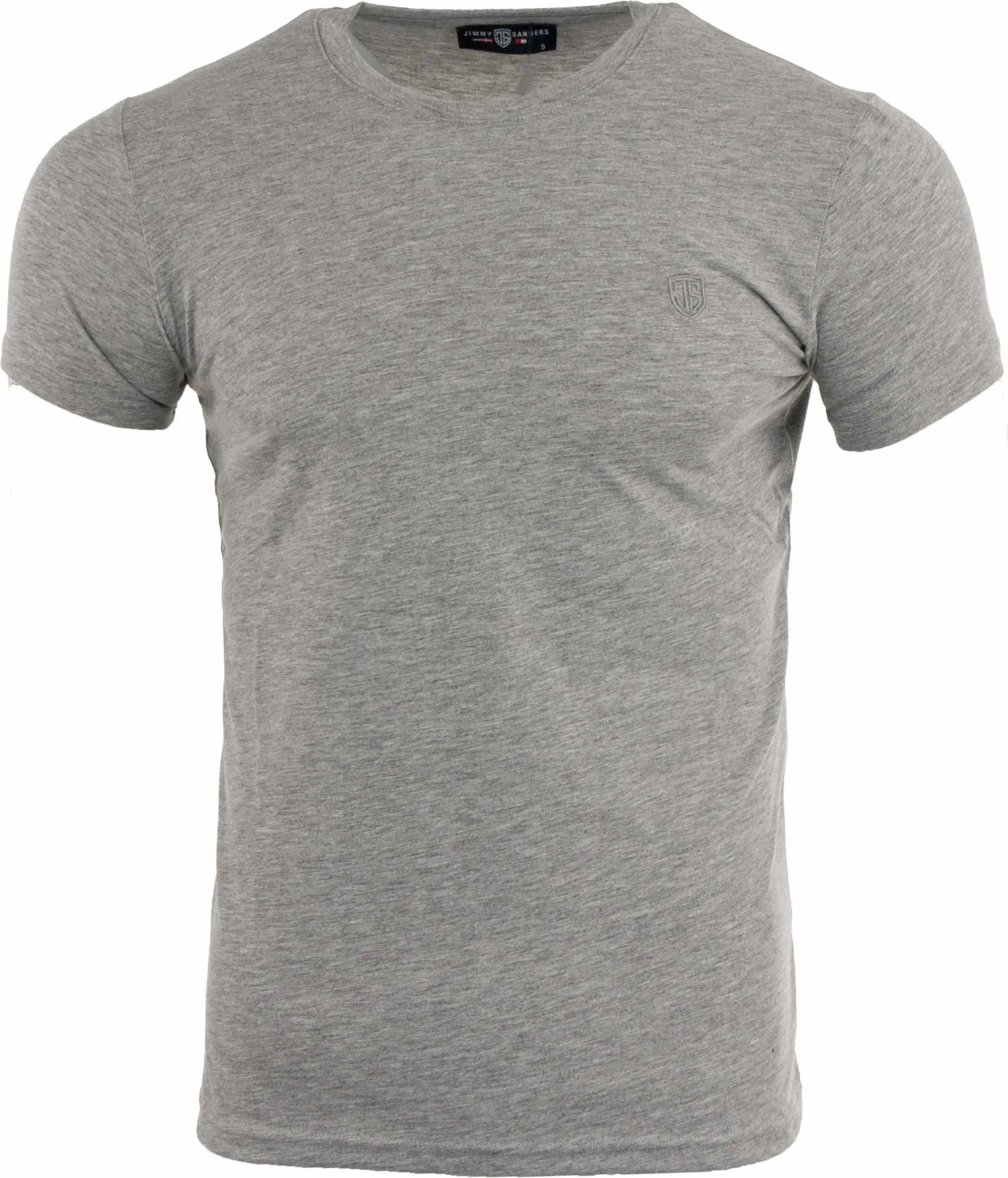 Camiseta masculina Jimmy Sanders Velio Gray Men, S