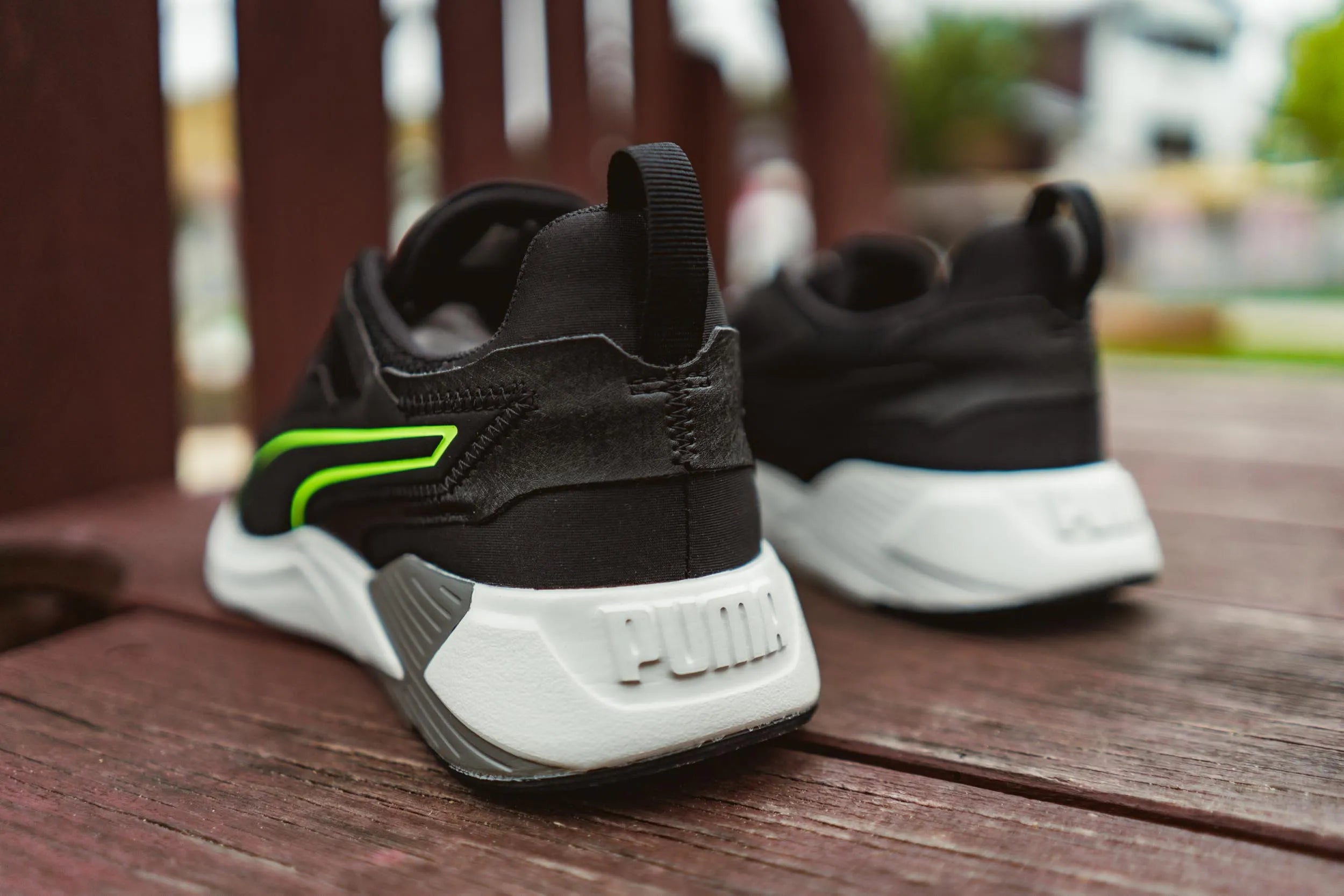 Puma XT Sneakers Men Black/Green/Grey Size 40.5