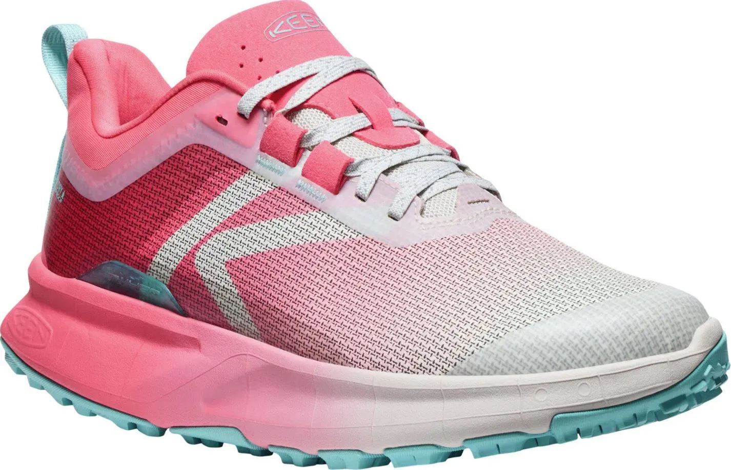 Damesschoenen Keen WMNS 450 Dirt WP Rouge Red/Star White Wit 41