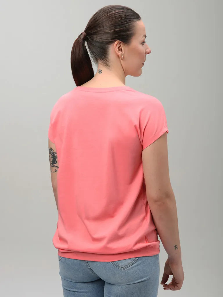 Dámské tričko Loap Barga Pink Pink M
