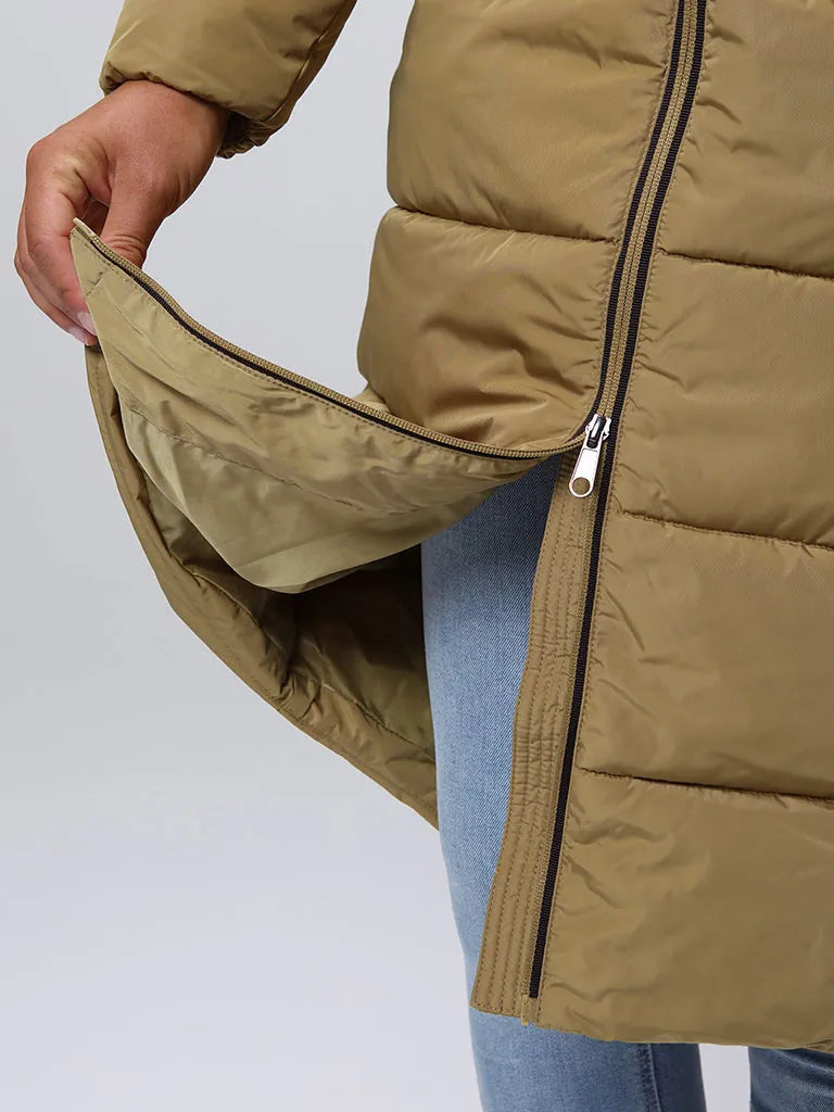 Kvinders frakke loap tandora beige, s