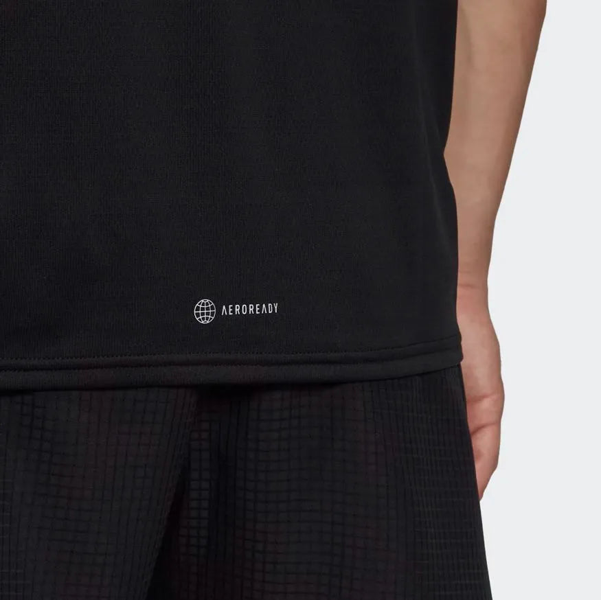 Pánske bežecké tričko Adidas Men D4R Black, S