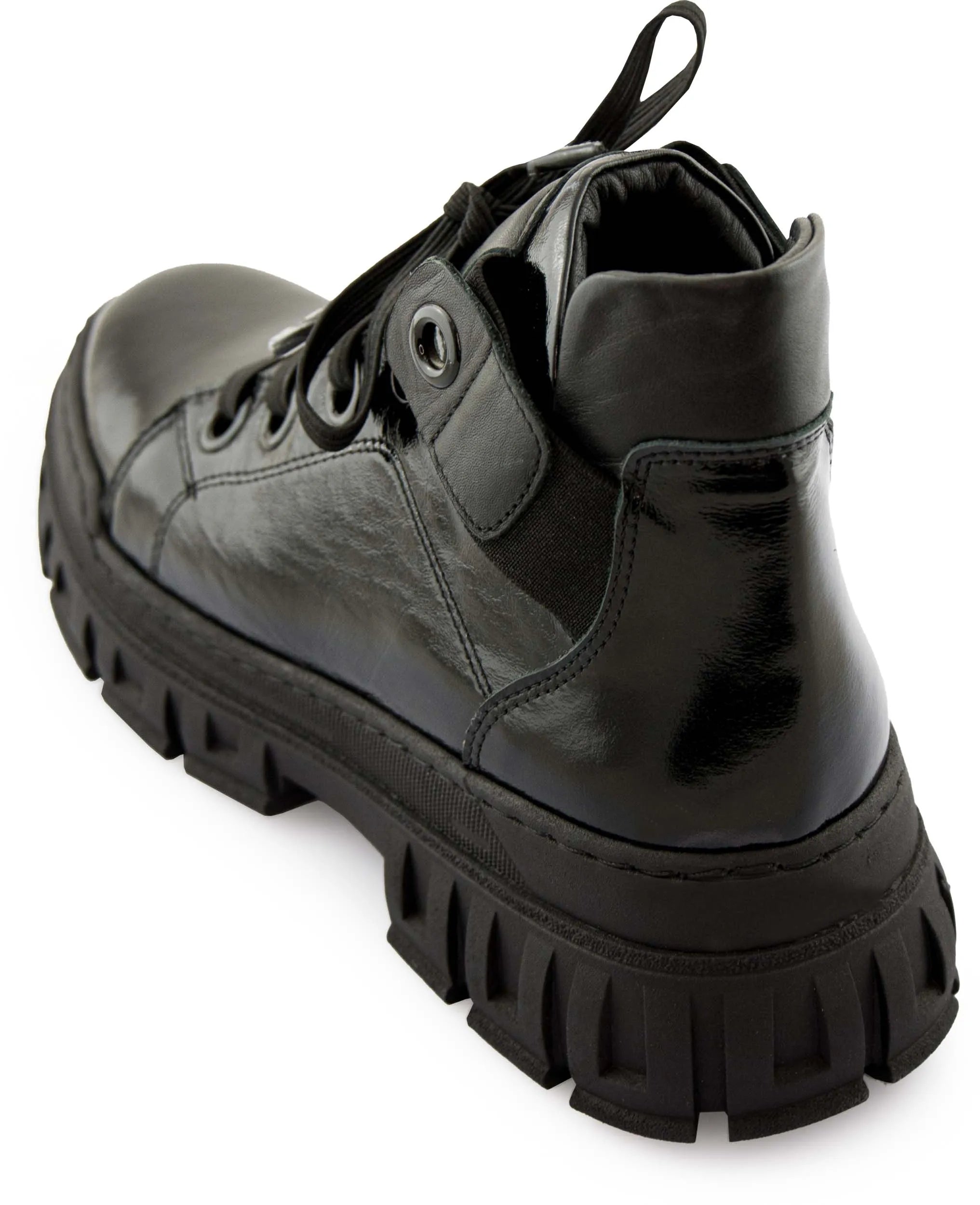 Damen lernen Schuhe Nell 157 Schwarz - Größe 41, elegantes Leder