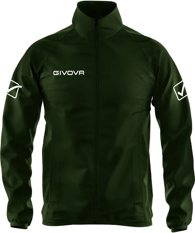 Sportjacke Givova Basico Green Militare s