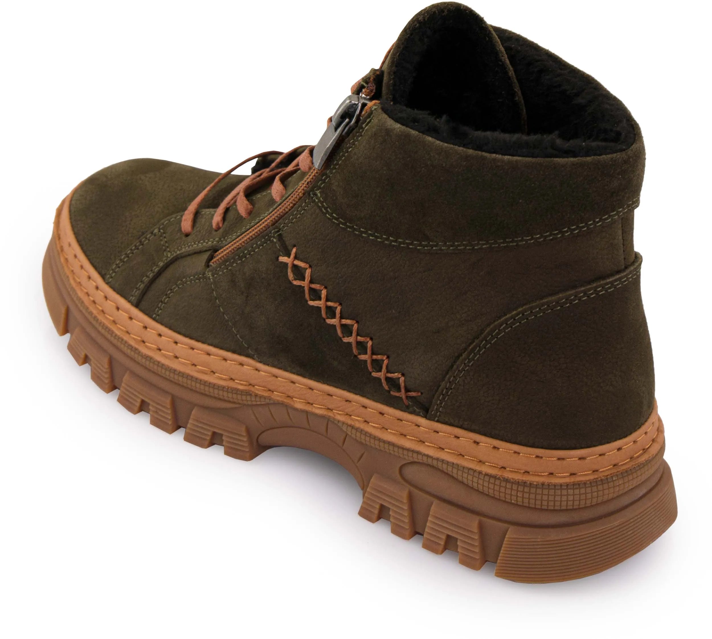 Stivali invernali Ladies Kaki 38 - impermeabile e caldo