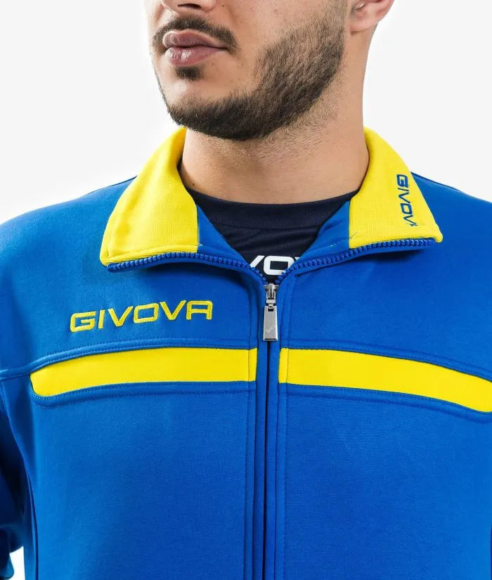 Sports Set Givova tuta One Full Zip Blue 2xl